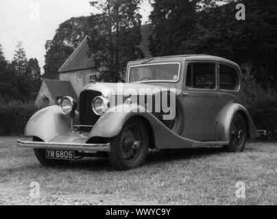 1925 Bentley 3 litro etichetta rossa. Foto Stock