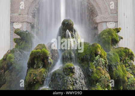 Fontana di Villa D'este nel comune di Tivoli in Italia Foto Stock