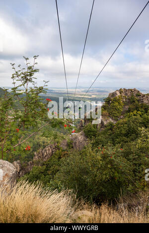 Thale funivie Harz mondo di esperienza Foto Stock