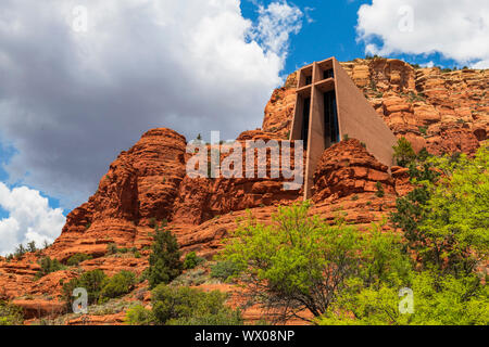 Cappella di Santa Croce, a Sedona, in Arizona, Stati Uniti d'America, America del Nord Foto Stock