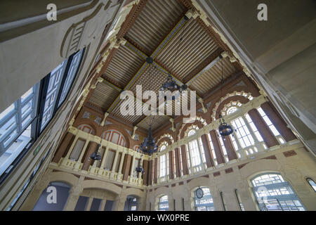 ARANJUEZ,Spagna-MARZO 25,2018: stazione ferroviaria di RENFE a Aranjuez Foto Stock