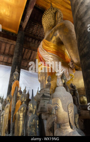 Laos, novembre 2016. Tempio buddista Foto Stock