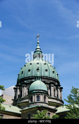 La cupola di Maria Regina del mondo nella cattedrale di Montreal, Quebec Foto Stock