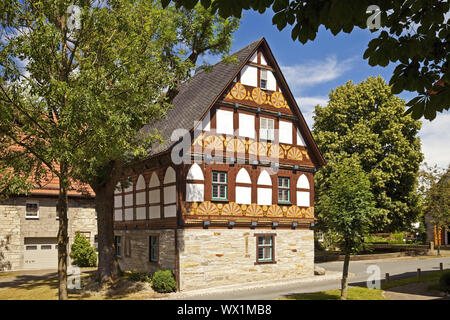 L'edificio di stoccaggio, Spieker, Atteln, Lichtenau, Renania settentrionale-Vestfalia, Germania, Europa Foto Stock