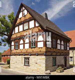 L'edificio di stoccaggio, Spieker, Atteln, Lichtenau, Renania settentrionale-Vestfalia, Germania, Europa Foto Stock