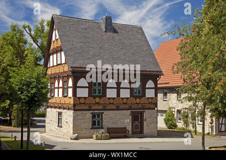 L'edificio di stoccaggio, Spieker, Atteln, Lichtenau, Renania settentrionale-Vestfalia, Germania, Europa Foto Stock