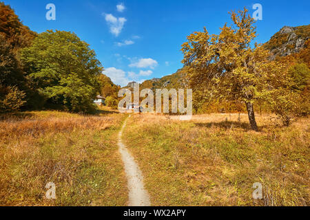 Casa di Devin River Valley Foto Stock