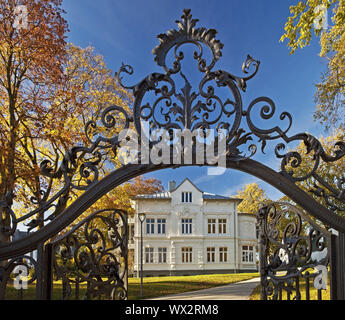 Villa Wippermann, museo regionale di storia locale, Halver, Sauerland, Germania, Europa Foto Stock