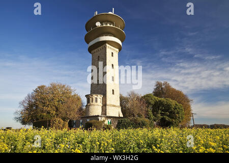 Longino torre sulla Westerberg, Nottuln, Münsterland, Renania settentrionale-Vestfalia, Germania, Europa Foto Stock