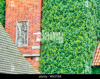 Castello dell'Ordine Teutonico in Malbork, Polonia Foto Stock