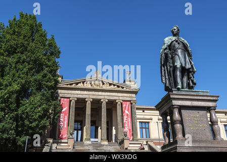 Il museo di stato, il museo d'arte, Schwerin, Meclemburgo-Pomerania Occidentale, Germania, Europa Foto Stock