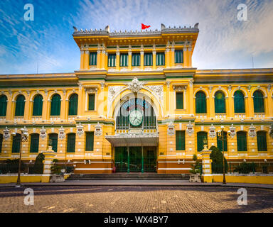 Saigon Central Post Office, Vietnam Foto Stock