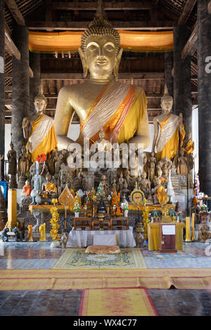 Laos, novembre 2016. Tempio buddista Foto Stock