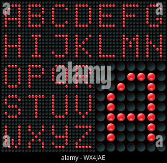 Alfabeto Illustrazione Vettoriale