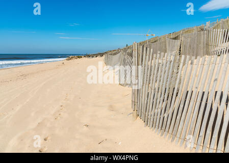 La Granja Beach si trova a sud di Porto Foto Stock