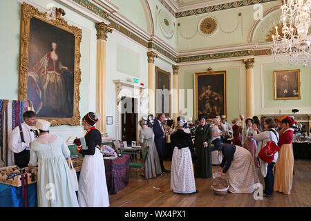 Festival Fayre, Jane Austen Festival, Guildhall, bagno, Somerset, Inghilterra, Gran Bretagna, Regno Unito Regno Unito, Europa Foto Stock