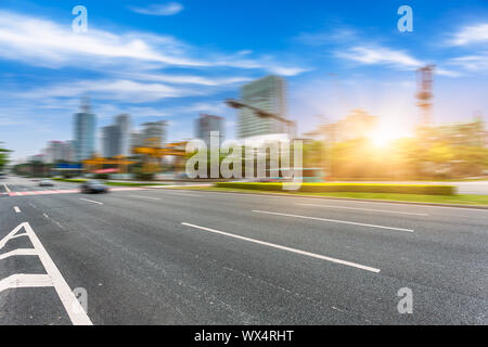 Uso professionale auto backplate pubblicità Foto Stock