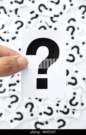 Concetto di domanda Foto Stock