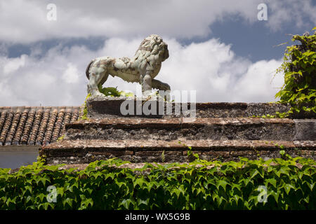 Giardino botanico a Alhambra Foto Stock