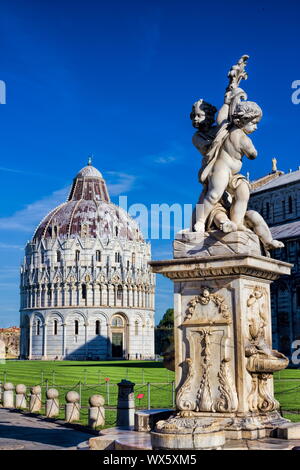 Pisa, Piazza dei Miracoli Foto Stock