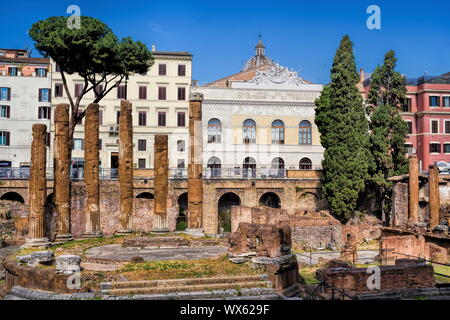 Rom, Largo di Torre Argentina Foto Stock