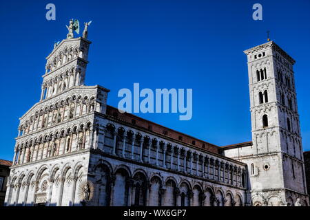 Lucca, San Michele in Foro Foto Stock