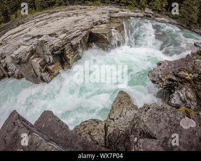 Vedute di paesaggi intorno kootenai river national park montana Foto Stock