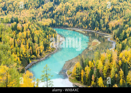 Kanas Crescent Moon Bay Foto Stock