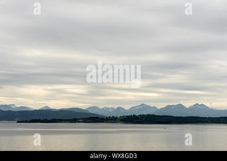 Montagne a sud di Molde, Norvegia Foto Stock