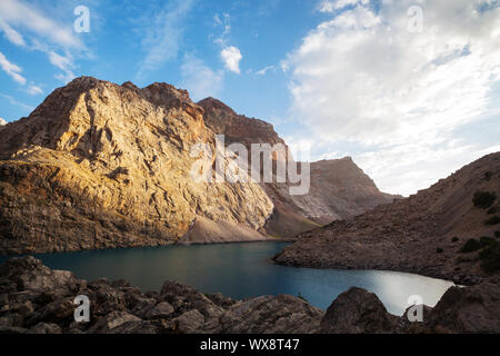 Fann Montagne Lago Foto Stock