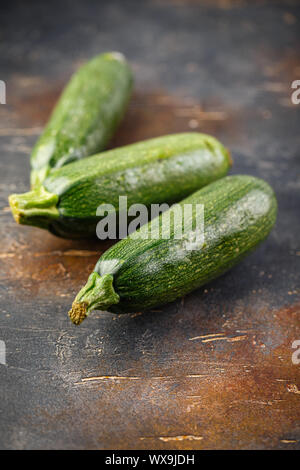 Tre verdura fresca Foto Stock