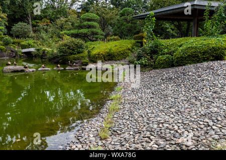 Fuchu-no-Mori parco fu costruita su un ex militari USA air base è stato trasformato in un multi-purpose park per la zona di cittadini. Esso include ripristinato Foto Stock