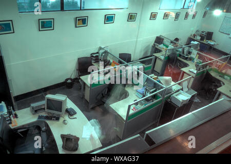 Campione di tipico ufficio moderno vista interna Foto Stock