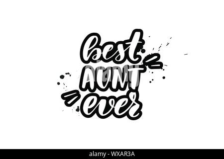 Ispiratore della spazzola manoscritta lettering . calligraphy illustrazione isolati su sfondo bianco Illustrazione Vettoriale