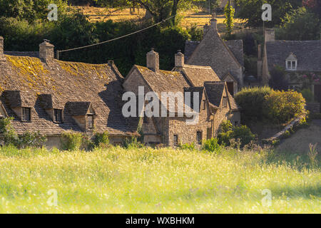 Villaggi di Cotswolds in Inghilterra, Regno Unito Foto Stock