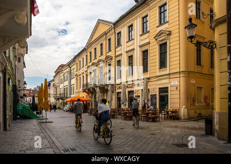 BRATISLAVA, Slovacchia - 18 agosto 2019: Palazzo Zichy su Venturska Street Foto Stock