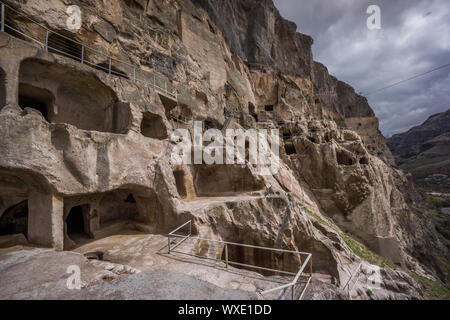 Grotta vardsia città vecchia città abbandonate Foto Stock