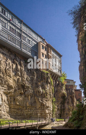 Casa sulla sommità bathhouse molla di zolfo di tbilisi Foto Stock