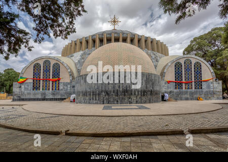 Chiesa di Nostra Signora di Sion in Axum, Etiopia Foto Stock