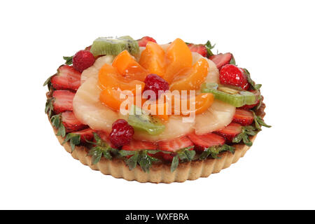 Miscelati crostata di frutta Foto Stock