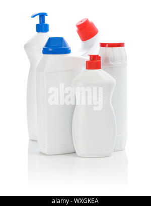 Fife cucina bottiglie isolato Foto Stock