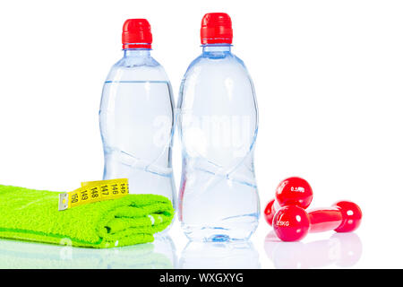 set di fitness Foto Stock