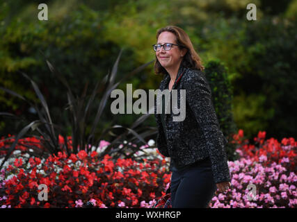 Leader della House of Lords La Baronessa Evans di Bowes Park arriva per una riunione del gabinetto a 10 Downing Street, Londra. Foto Stock