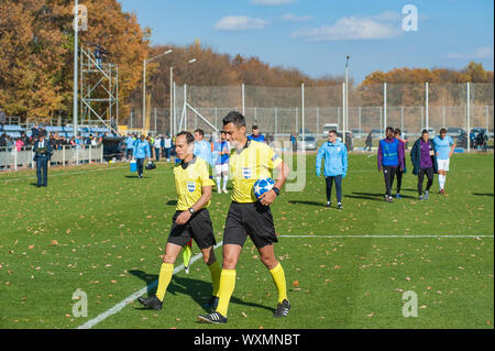 KHARKIV, Ucraina - 23 ottobre 2018: la UEFA Champions League U-19 match Shakhtar - Manchester City Foto Stock