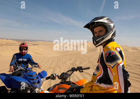 Four Wheeler Equitazione Foto Stock