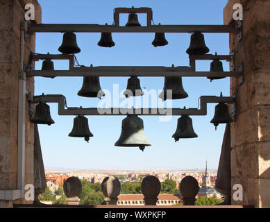 Dettagli della Catedral de los Santos Niños Justo y Pastor, la Cattedrale di Alcalá de Henares Foto Stock