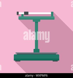 Scale meccaniche icona. Illustrazione piana di scale meccaniche icona vettoriali per il web design Illustrazione Vettoriale