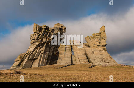 Una foto del nono Fort Memorial (Lituania). Foto Stock