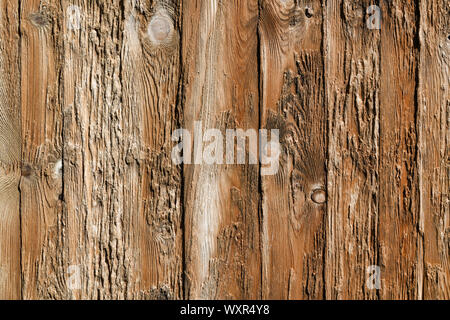 Macchia di sale su tavole di legno, la scheda texture. Foto Stock