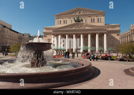 Teatro Bolshoi Mosca Russia Foto Stock